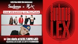 「WWW 15th Anniversary『Suchmos × LEX』」配信の告知画像。