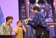 「ク～ル洸希」を手に入れたカイ（右）。（撮影：米山三郎）