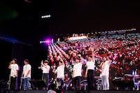 「横山万博」の様子。