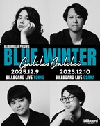 「Billboard Live presents Galileo Galilei "BLUE WINTER"」告知画像