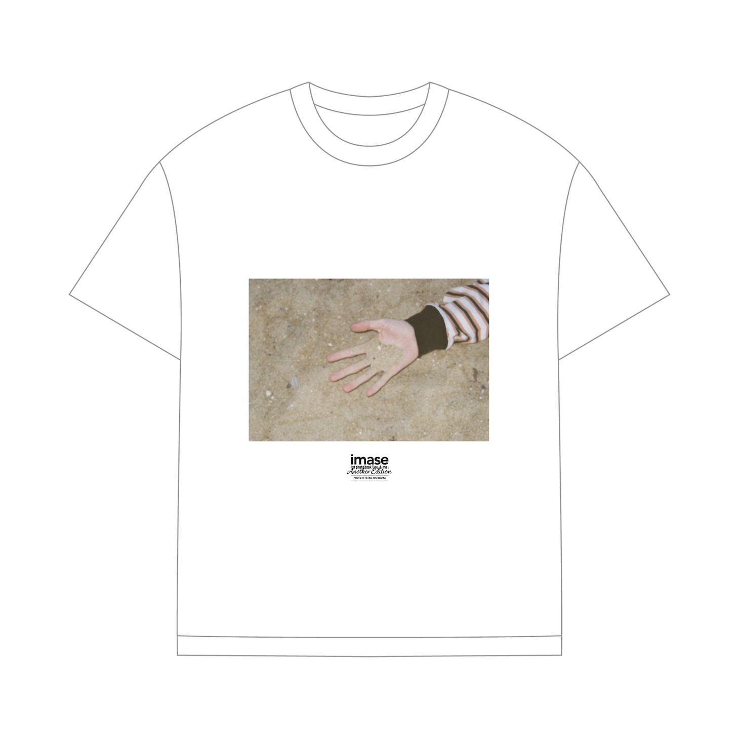 「imase 1st photo book『you & me』Another Edition（photographs by Ittetsu Matsuoka）」オリジナルグッズ Tシャツ