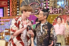 ジェシー（SixTONES）と久保田利伸。©︎日本テレビ