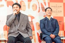 井口理（King Gnu）と矢本悠馬。