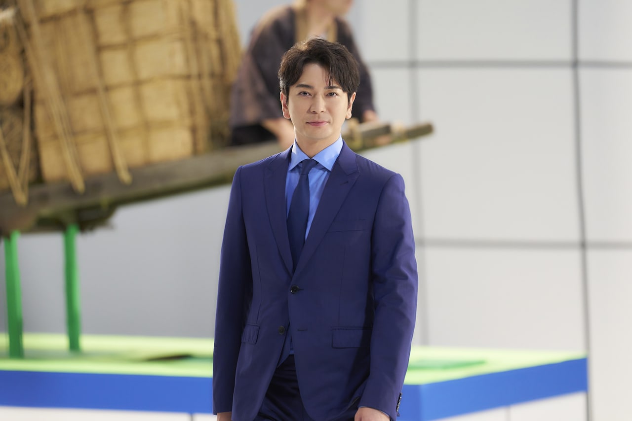 佐川急便の新CM「今日も、SAGAWA がいます。」編のメイキングシーンより。