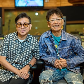藤井フミヤ&南こうせつが歌う「僕の胸でおやすみ」MVとメイキング公開、PANAM55周年企画