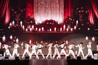 「2025 INI 3RD ARENA LIVE TOUR [XQUARE]」愛知・バンテリンドーム ナゴヤ公演の様子。（撮影：田中聖太郎写真事務所）©LAPONE ENTERTAINMENT