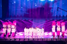 「2025 INI 3RD ARENA LIVE TOUR [XQUARE]」愛知・バンテリンドーム ナゴヤ公演の様子。（撮影：田中聖太郎写真事務所）©LAPONE ENTERTAINMENT