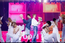 「2025 INI 3RD ARENA LIVE TOUR [XQUARE]」愛知・バンテリンドーム ナゴヤ公演の様子。（撮影：田中聖太郎写真事務所）©LAPONE ENTERTAINMENT