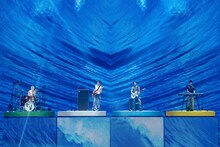 「2025 INI 3RD ARENA LIVE TOUR [XQUARE]」愛知・バンテリンドーム ナゴヤ公演の様子。（撮影：田中聖太郎写真事務所）©LAPONE ENTERTAINMENT