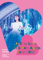 西野カナ「Kana Nishino Fall In Love With You Again Tour 2025」完全生産限定盤ジャケット