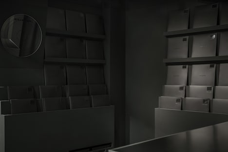 「BLACK RECORDS」1階の様子。