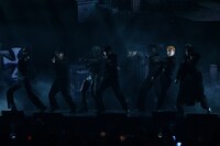 ATEEZのパフォーマンスの様子。