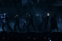 ATEEZのパフォーマンスの様子。