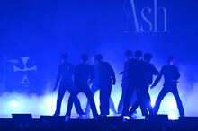 ATEEZのパフォーマンスの様子。