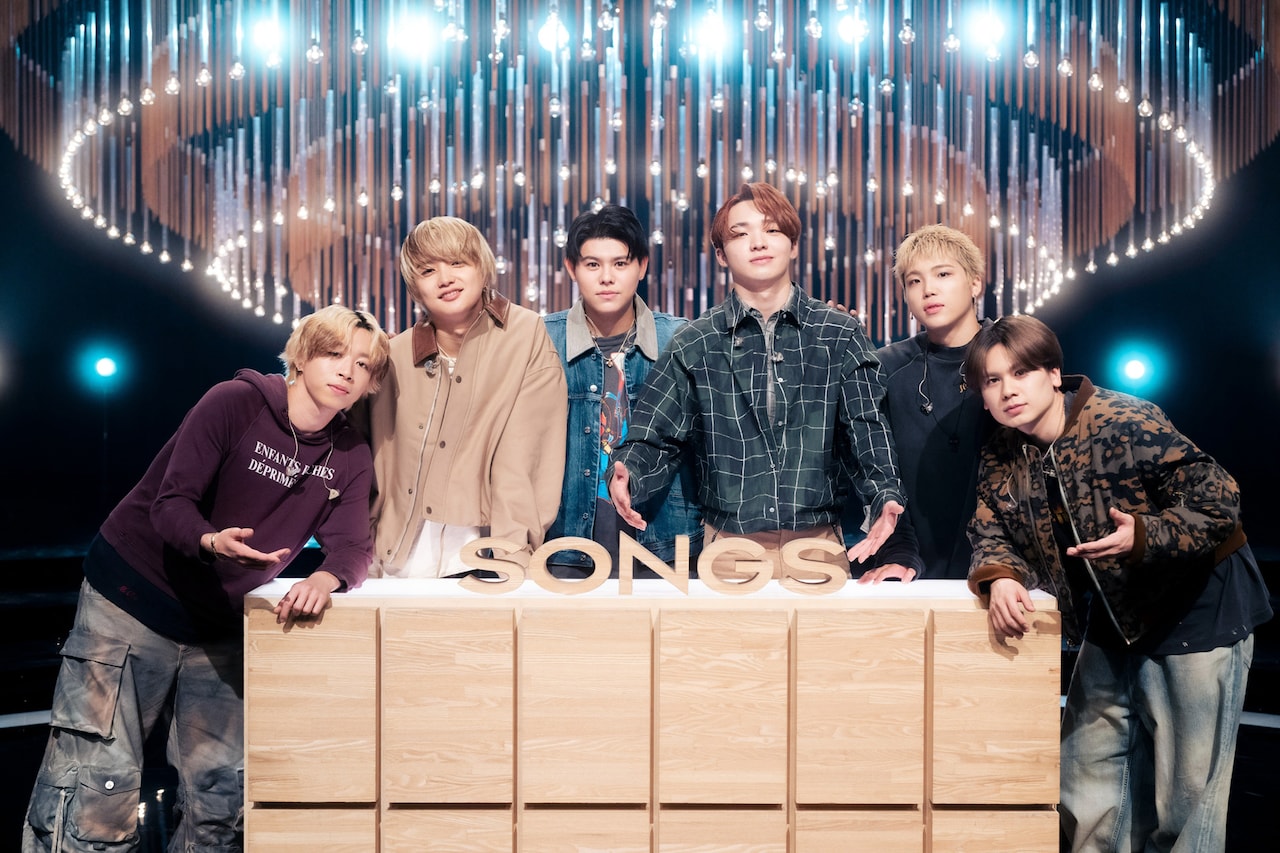 BE:FIRST「SONGS」初出演、ゴスペラーズ黒沢薫ら39名のコーラス隊迎えてパフォーマンス