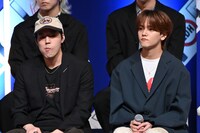 左から世界、中島颯太（FANTASTICS）。