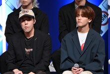 左から世界、中島颯太（FANTASTICS）。