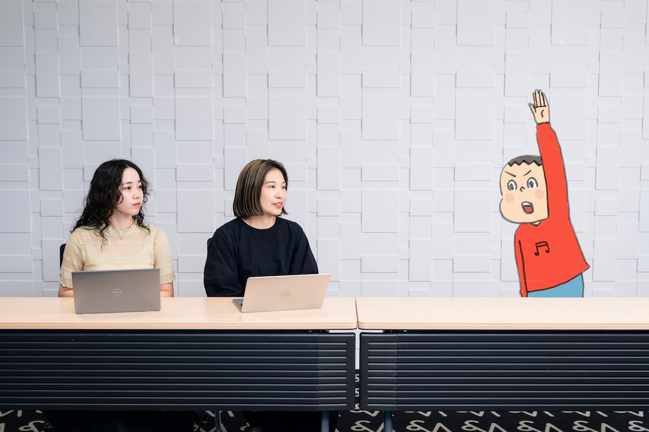 ズバリ質問するキニナル君。