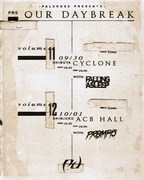 「Paledusk pre. OUR DAYBREAK」フライヤー