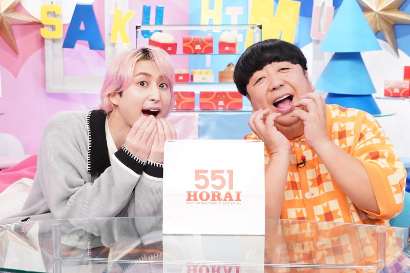 佐久間大介と日村勇紀。