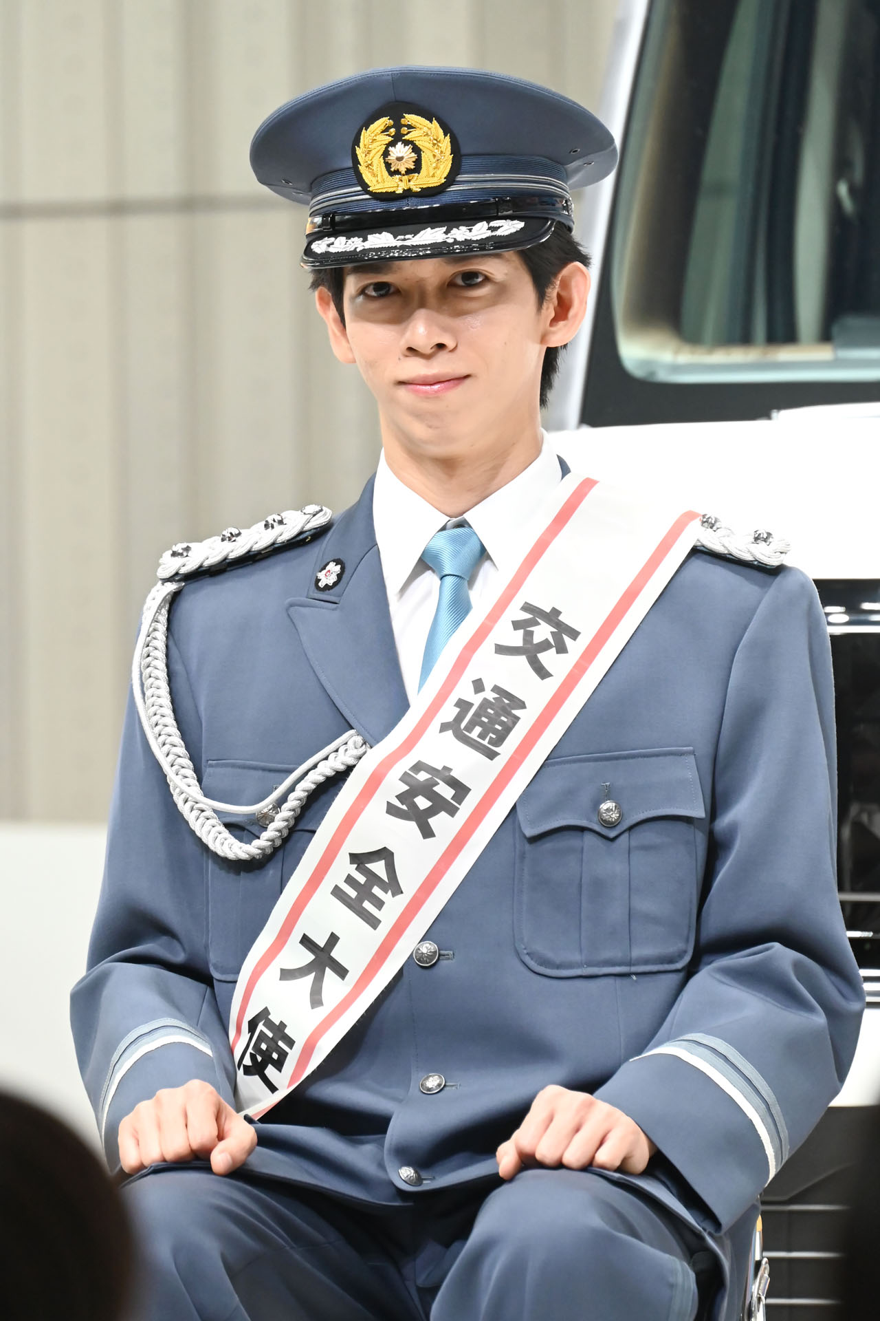 リョウガ交通安全大使。