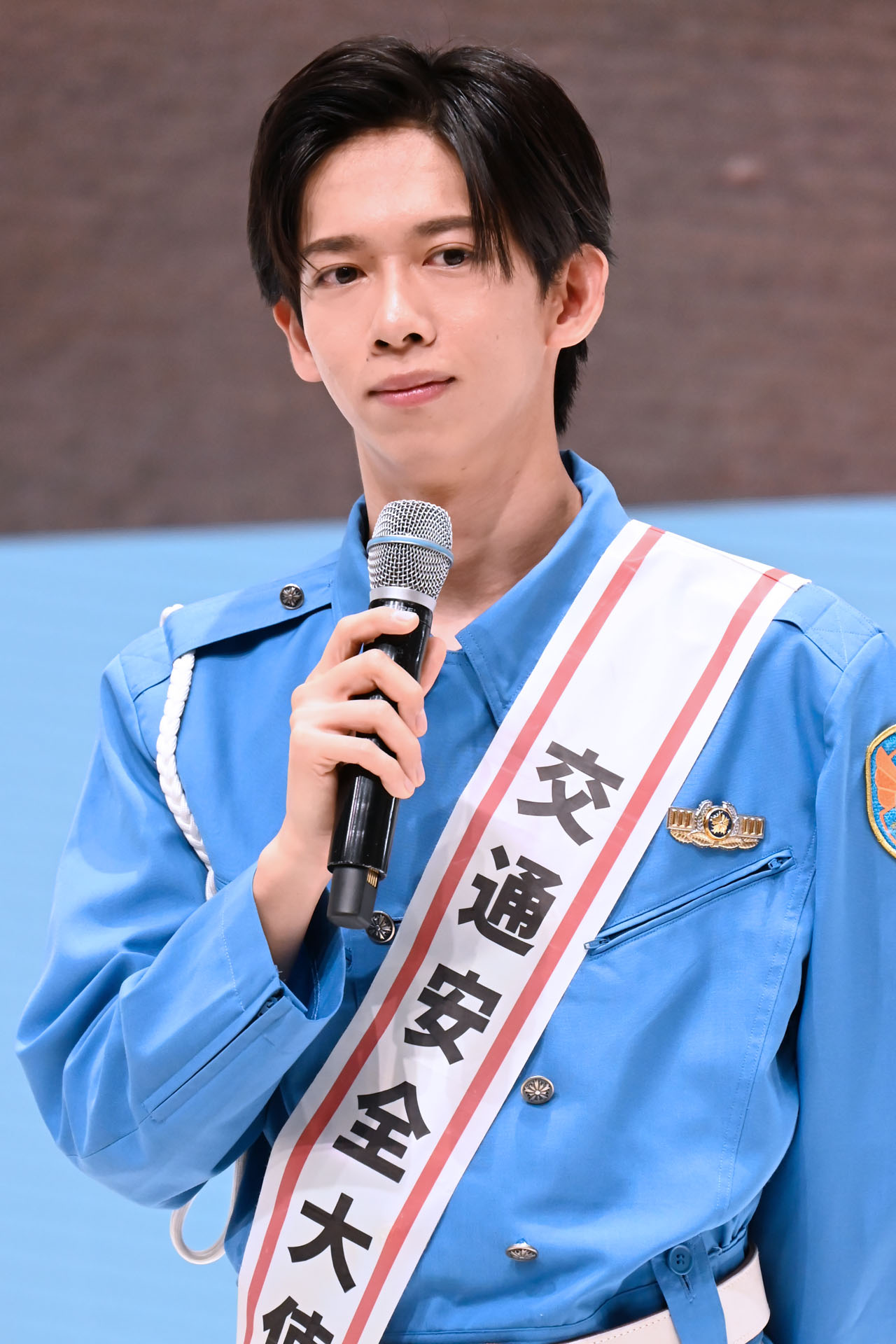 リョウガ交通安全大使。