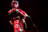 襷をかける桜木心菜。