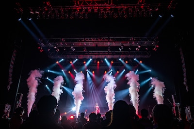 「桜木心菜 生誕ソロライブ『桜木NightProm～4th night～』」の様子。