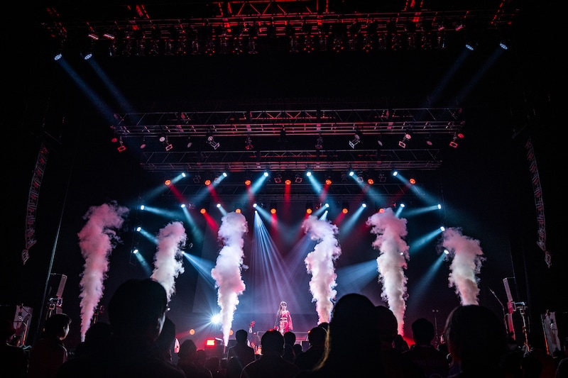 「桜木心菜 生誕ソロライブ『桜木NightProm~4th night~』」の様子。