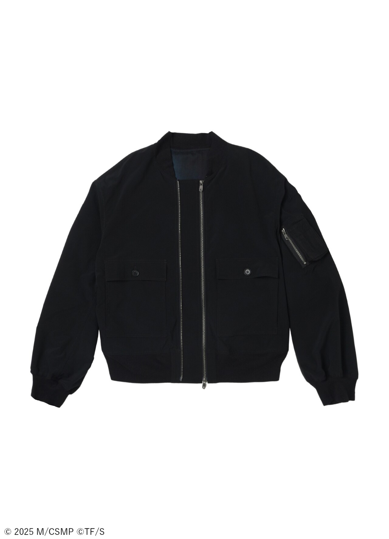 花柄・ボムプリントリバーシブルブルゾン（表 / 13万2000円