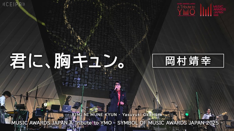 岡村靖幸「君に、胸キュン。」より。
