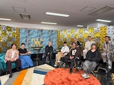 左から松下洸平、有働由美子、SKY-HI、UVERworld。©日本テレビ