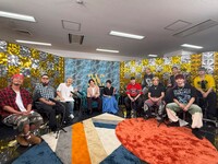 左からWANIMA、松下洸平、有働由美子、BE:FIRST ©日本テレビ