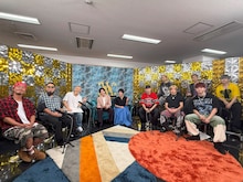 左からWANIMA、松下洸平、有働由美子、BE:FIRST ©日本テレビ