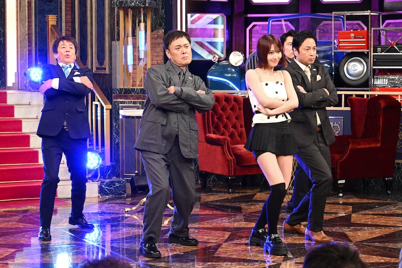 「しゃべくり007」よりショート動画の撮影風景。©日本テレビ