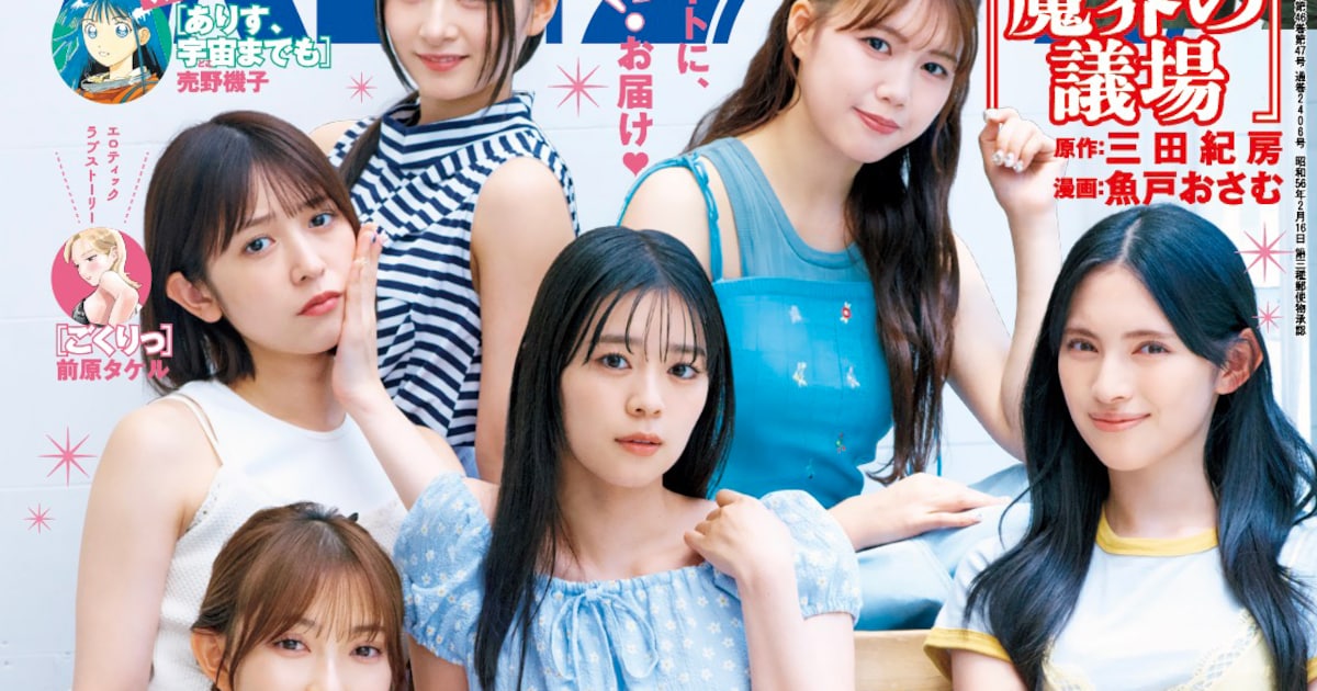超ときめき♡宣伝部「スピリッツ」表紙＆巻頭に登場、さわやかで透明感あふれるグラビア掲載 - 音楽ナタリー