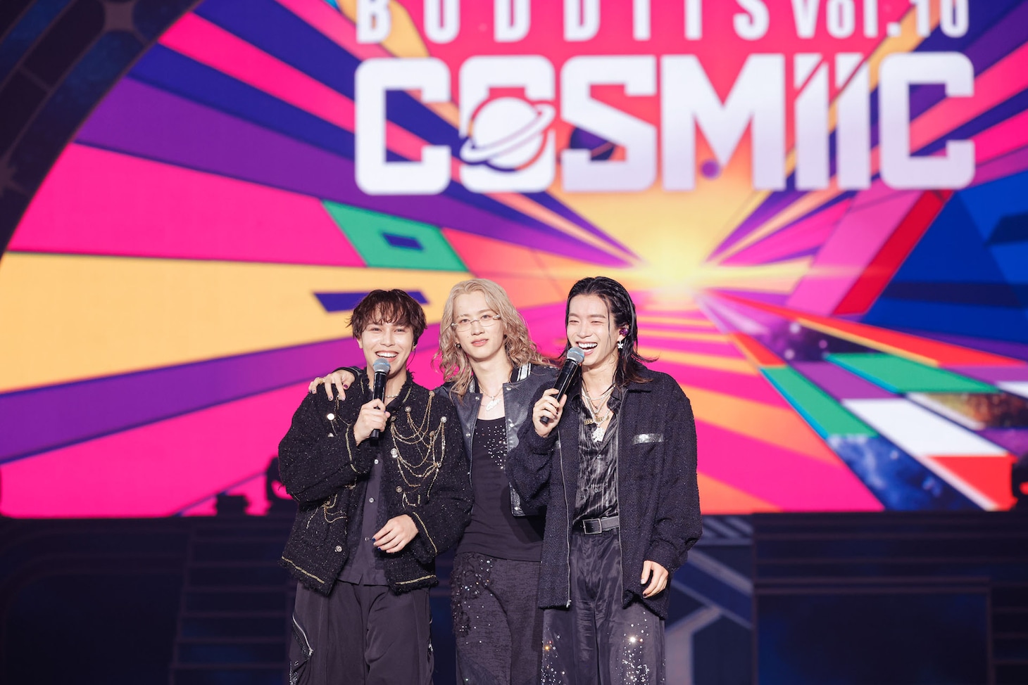 左からKEVIN、MORRIE、SHOOT。