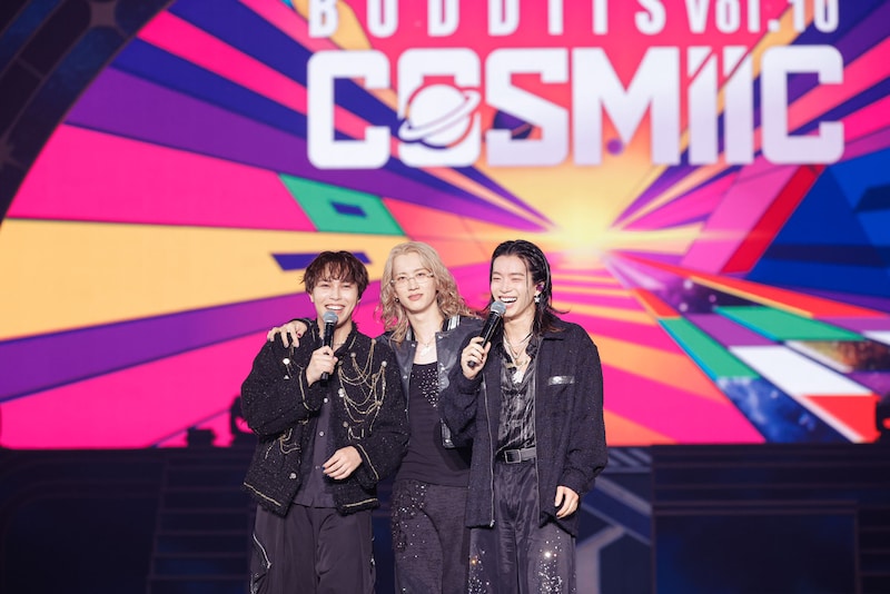 左からKEVIN、MORRIE、SHOOT。