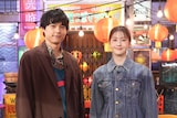 左から松村北斗(SixTONES)、松本若菜。©日本テレビ