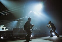 Daichi Yamamotoとの「OUR HEAVEN feat. Daichi Yamamoto」パフォーマンスの様子。（Photo by Leo Iizuka）