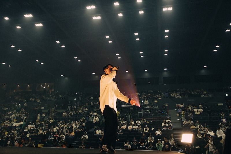 Rokaのパフォーマンスの様子。（Photo by Leo Iizuka）