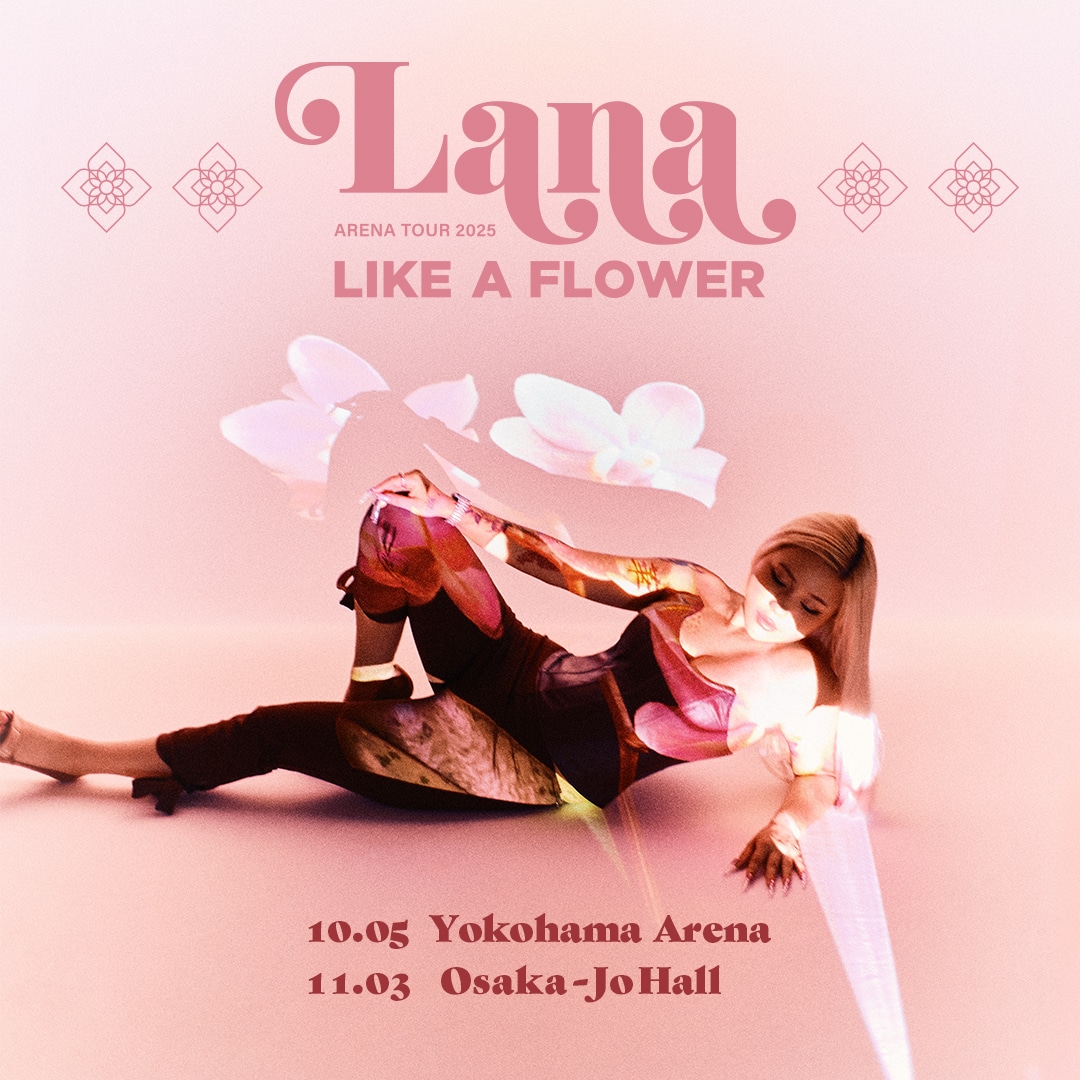 LANA「ARENA TOUR 2025」ビジュアル
