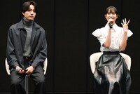 左から橋本将生（timelesz）、恒松祐里。