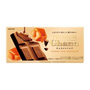 「プレミアムガーナ キャラメルミルク」ビジュアル