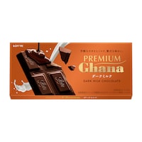 「プレミアムガーナ ダークミルク」ビジュアル