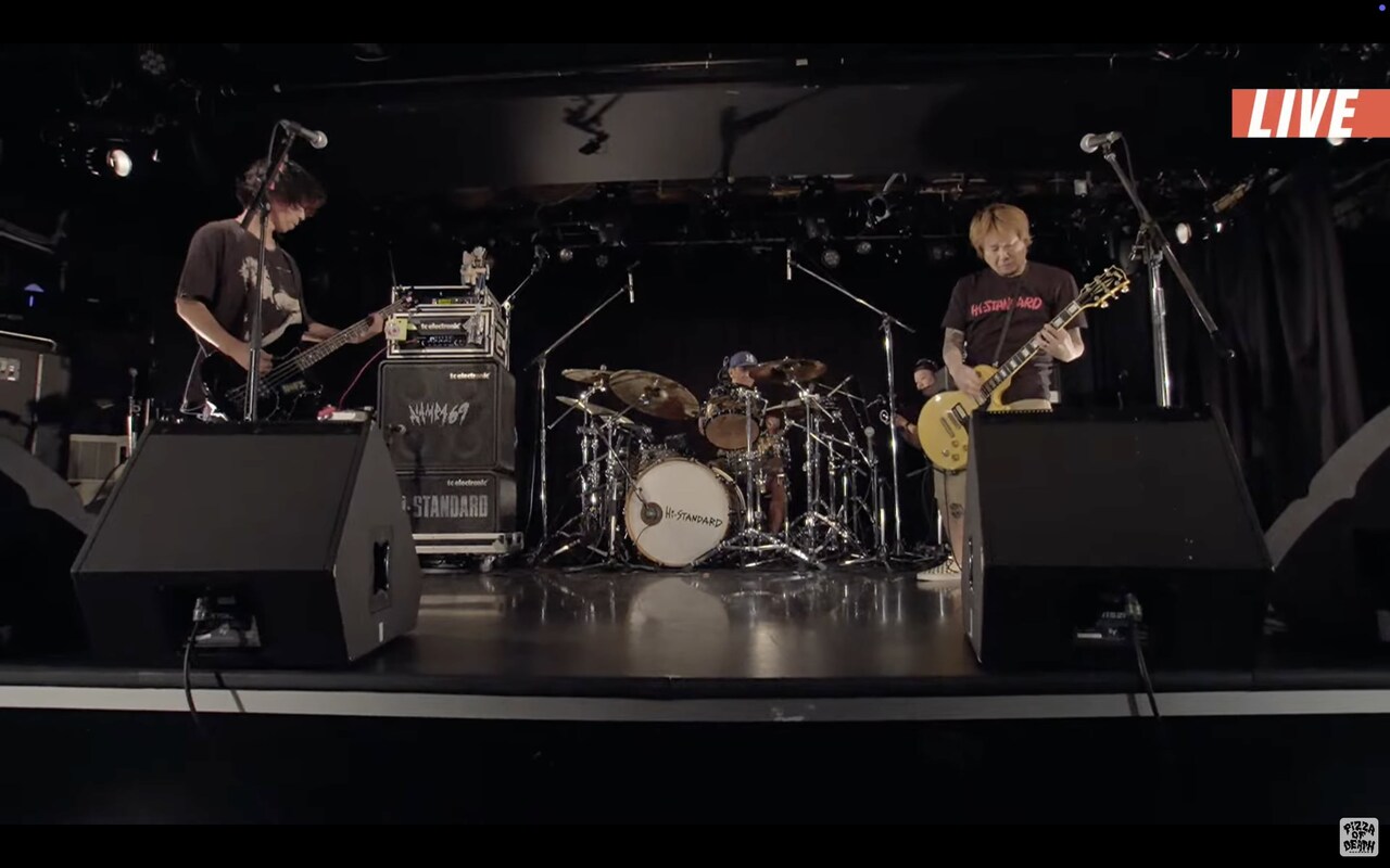 Hi-STANDARDに新ドラマーZAXが加入、新体制でミニアルバムを