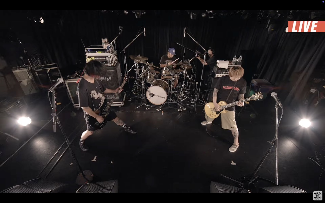 新体制になったHi-STANDARD。