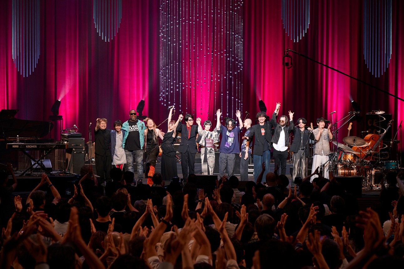 「JAZZ NOT ONLY JAZZ II」出演者一同。