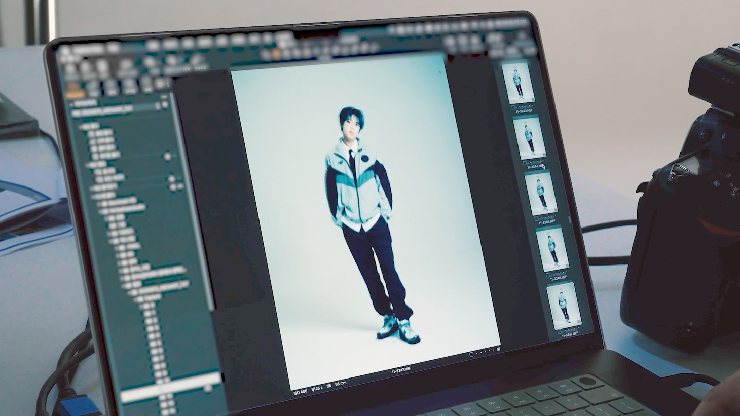 TOMORROW X TOGETHERを起用したABCマート「New Balanceキャンペーン」メイキング映像より。
