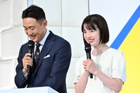 司会を努めたテレビ朝日アナウンサーの2人。